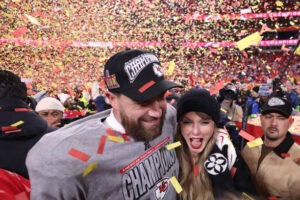 Taylor Swift and Travis Kelce